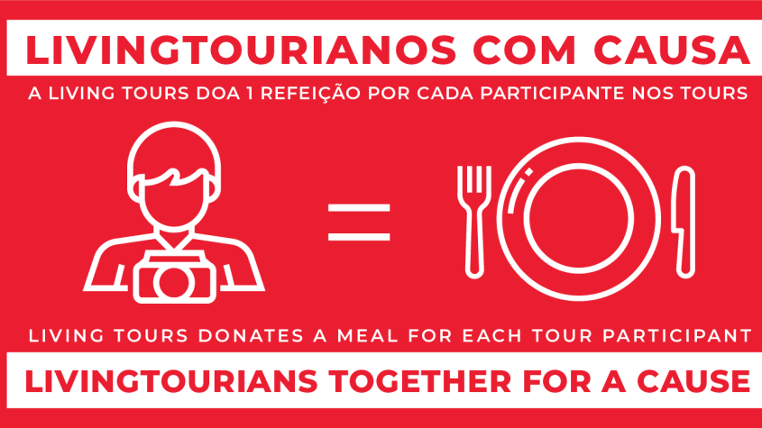 We donate 1 meal for each tour participant 
